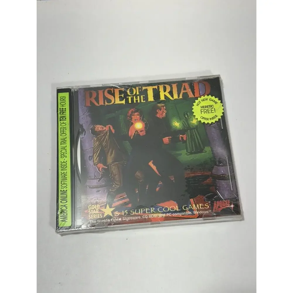 Rise Of The Triad +‎ 15 Super Cool Games PC CD-ROM 1995 Gold Star Series Apogee